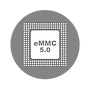 eMMC Storage Icon