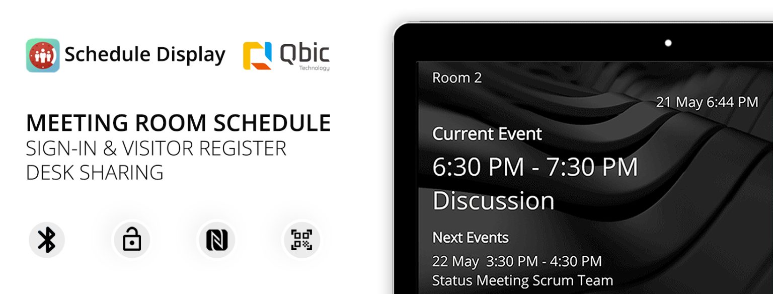 Schedule Display Banner
