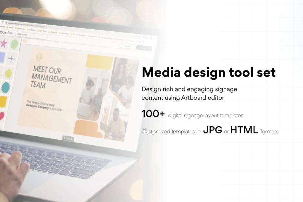 Media design tool set