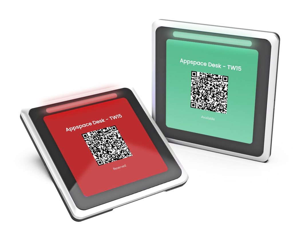 Appspace & Qbic Dynamic Desk Booking