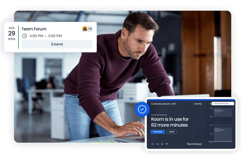 Appspace & Qbic - Streamlined Office Interactions