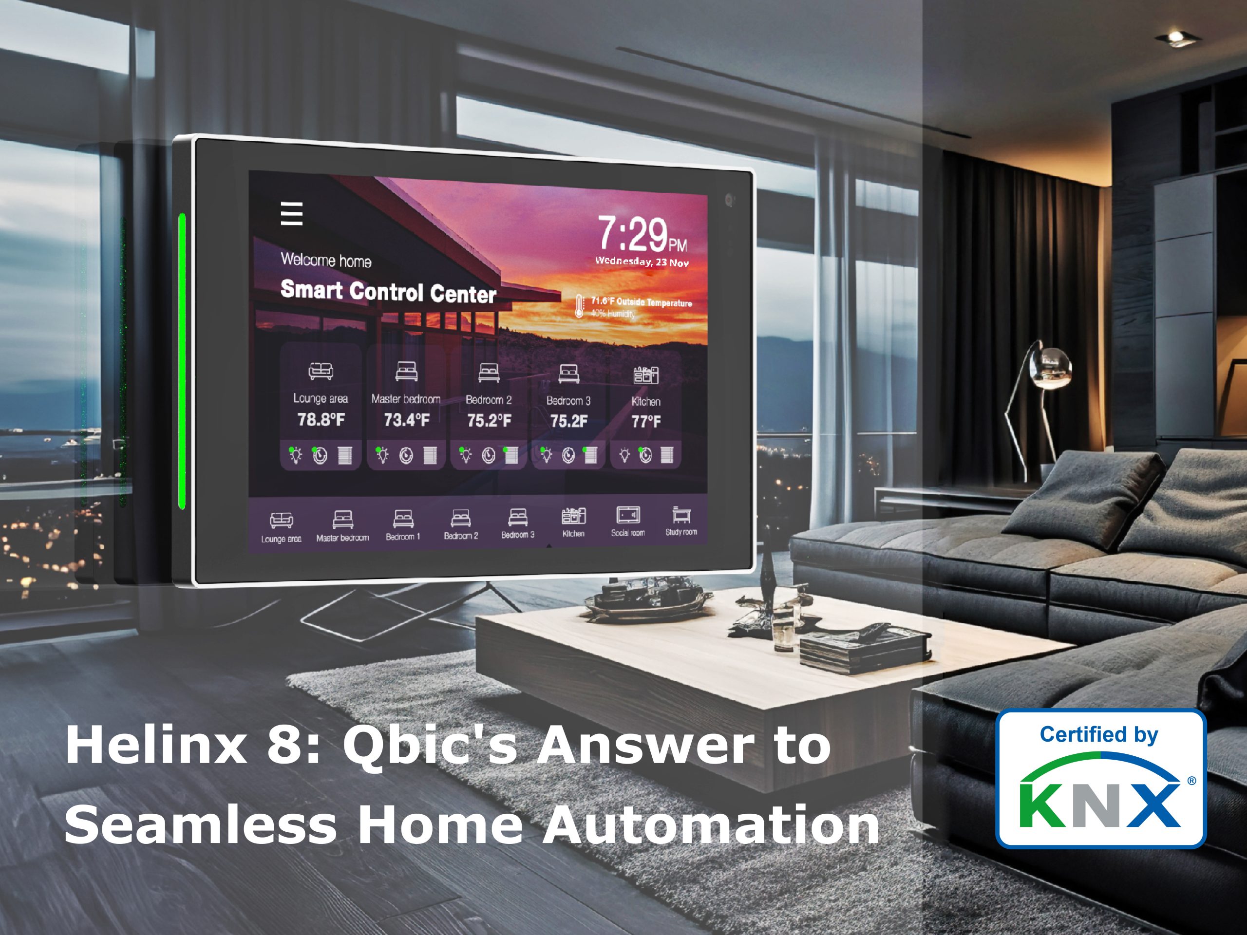 KNX-Certified Helinx 8: Qbic's Answer to Seamless Home Automation
