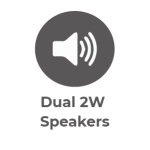 TD-1060 Slim icon - Dual 2W Speakers
