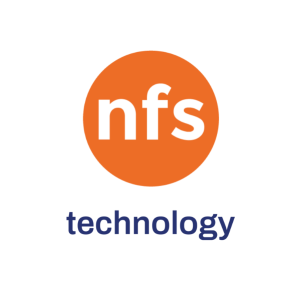 NFS Logo Blue letters