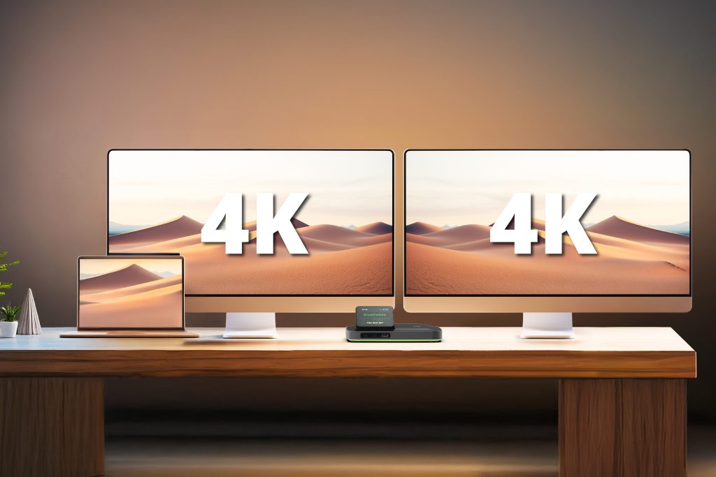 TDD-1000 Dual 4k Montiors